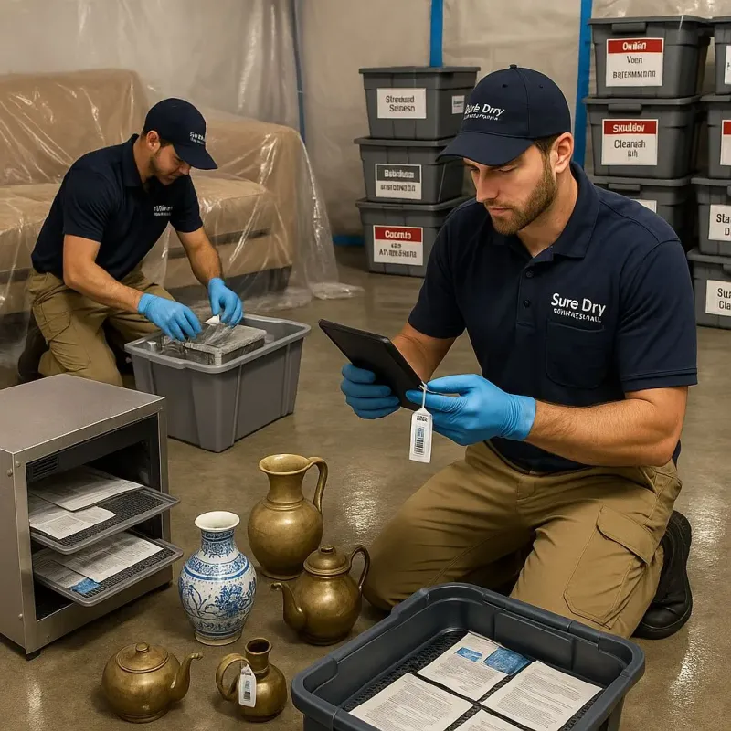 Content Protection and Restoration process in Sherman, IL