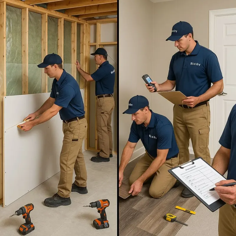 Repairs and Reconstruction process in Sherman, IL